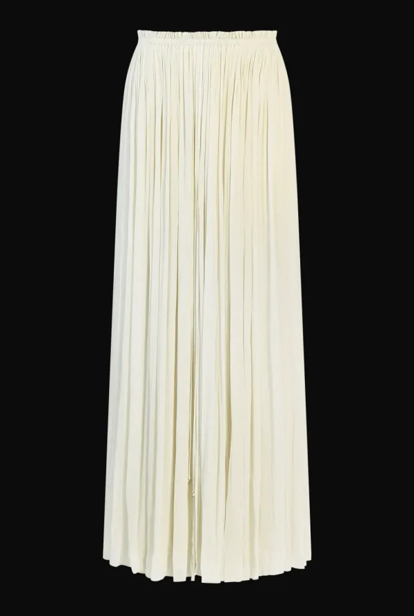 HANNE BLOCH IVORY SILK TULLE SKIRT