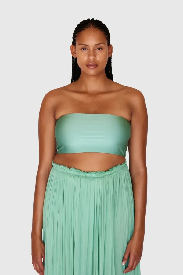 HANNE BLOCH OCEAN BANDEAU TOP