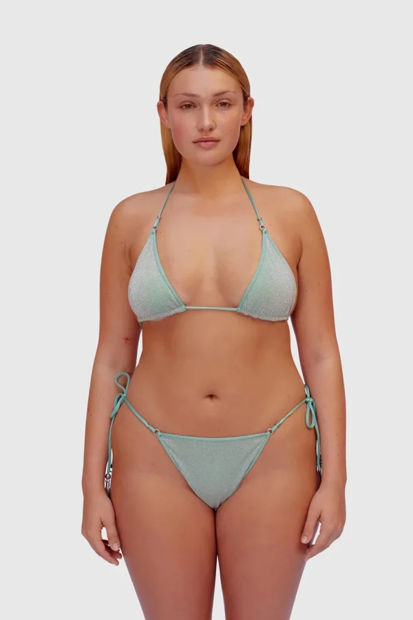 HANNE BLOCH OCEAN GLITTER TRIANGLE BIKINI
