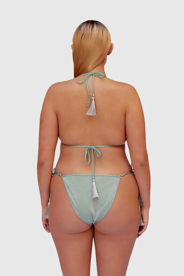 HANNE BLOCH OCEAN GLITTER TRIANGLE BIKINI
