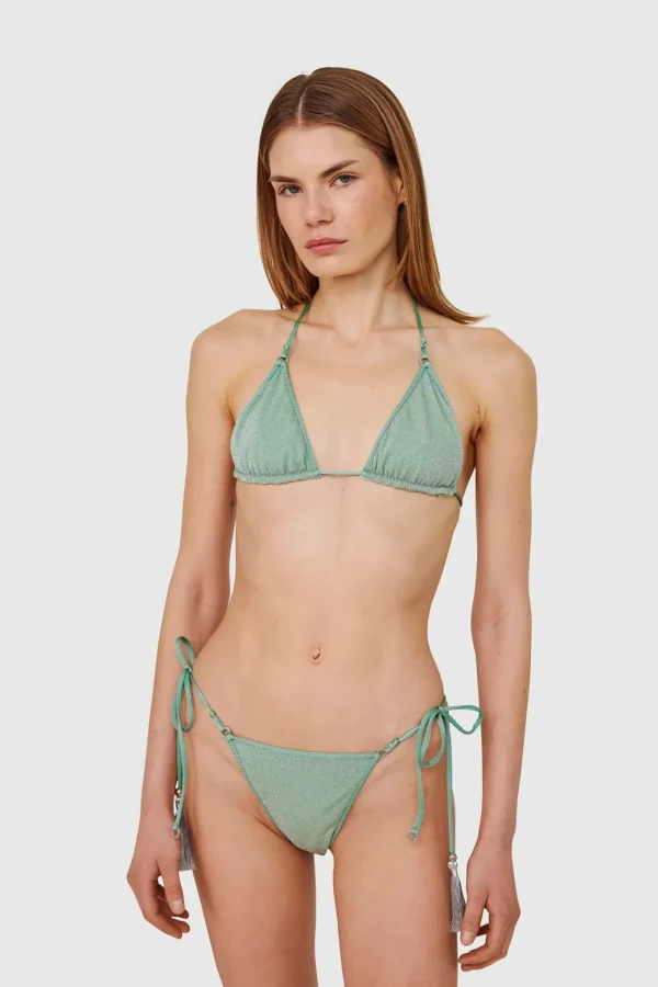 HANNE BLOCH OCEAN GLITTER TRIANGLE BIKINI