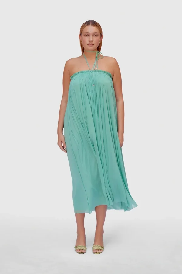 HANNE BLOCH OCEAN SILK TULLE NEDERDEL