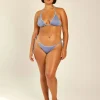 Hanne Bloch Skyblue Glitter Triangle Bikini
