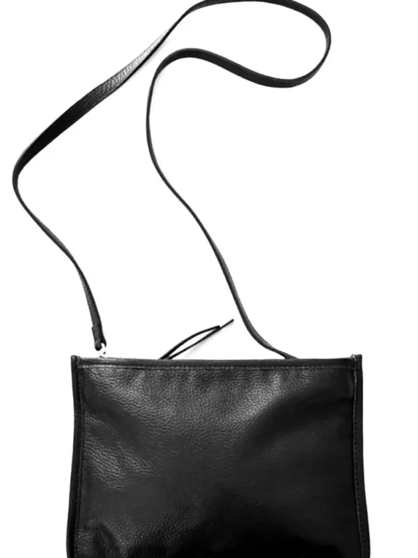 Infiniti Freja Pochette Leather Bag Black