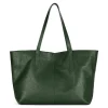 Infinito Karin Leather Tote/Shopper Forest