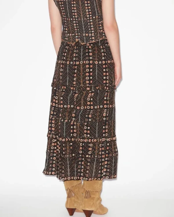 Isabel Marant Diya Skirt Black
