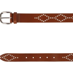 Isabel Marant Liliana Belt Cognac/Silver