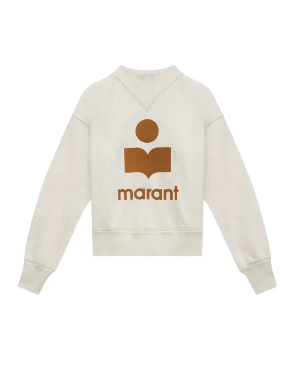 Isabel Marant Moby Sweatshirt Ecru/Camel