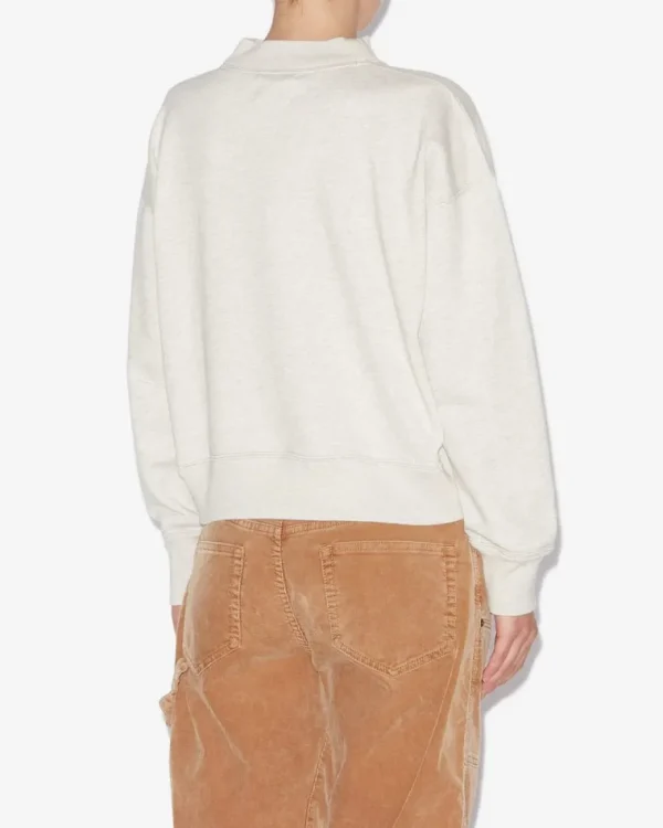 Isabel Marant Moby Sweatshirt Ecru/Camel