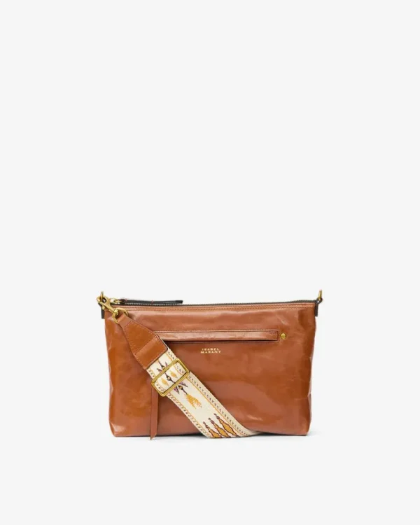 ISABEL MARANT NESSAH BAG COGNAC