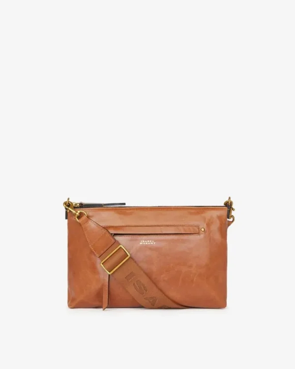 ISABEL MARANT NESSAH BAG COGNAC