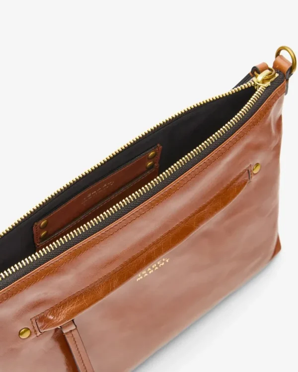 ISABEL MARANT NESSAH BAG COGNAC