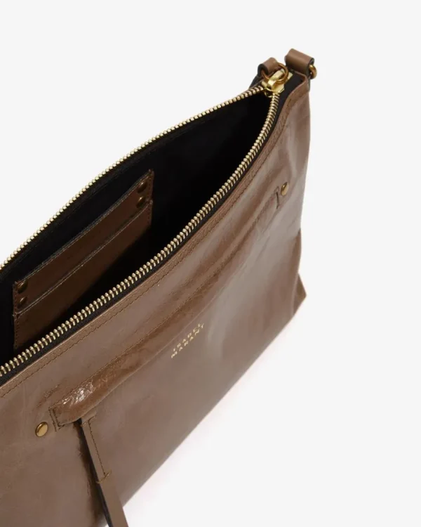 Isabel Marant Nessah Bag Dark Khaki