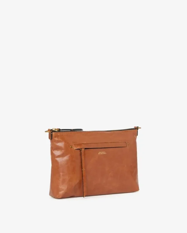ISABEL MARANT NESSAH BAG COGNAC