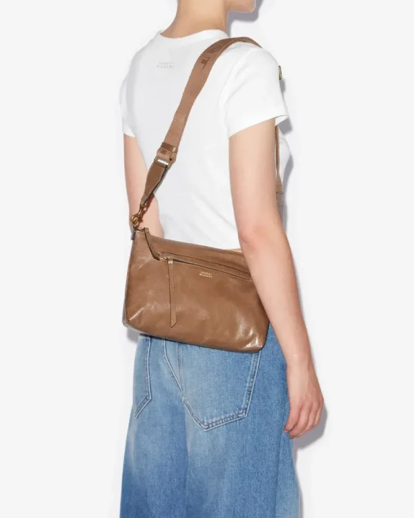 Isabel Marant Nessah Bag Dark Khaki