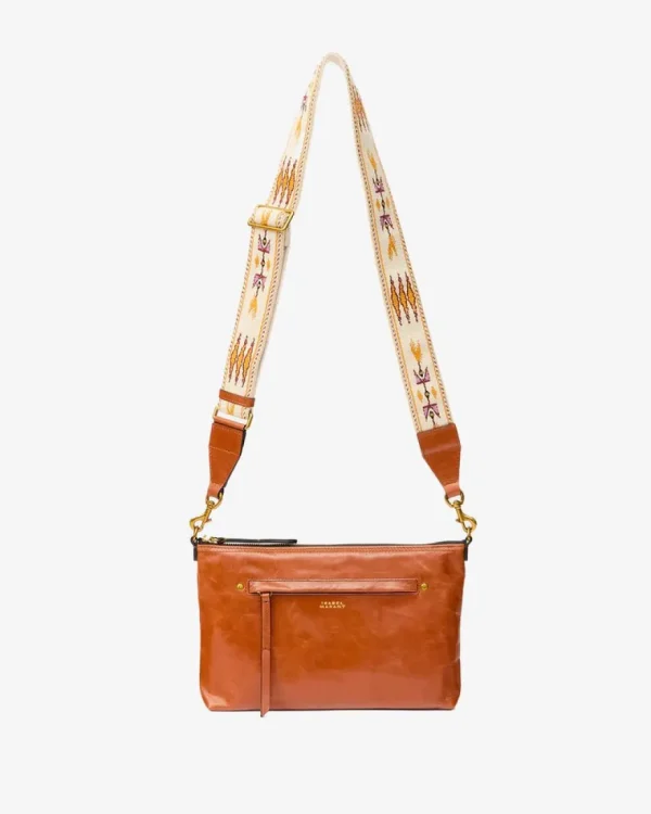 ISABEL MARANT NESSAH BAG COGNAC