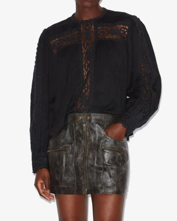 Isabel Marant Valmira Top Black