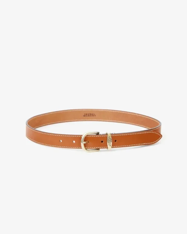 Isabel Marant Zadd Belt Natural/Gold