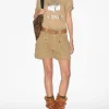 Isabel Marant Zewel T-Shirt Light Khaki