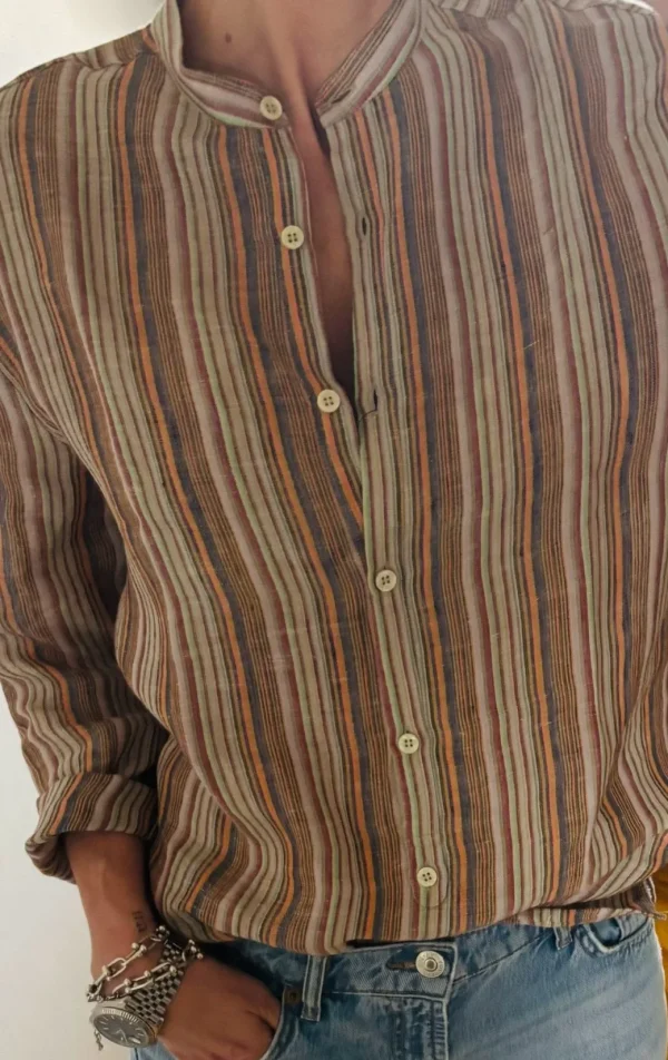Louise Rømern Freddie Toby Striped Italian Linen