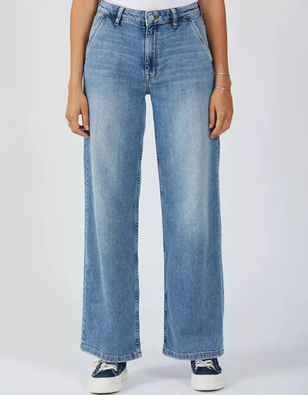 Reiko Pom Wide Jeans