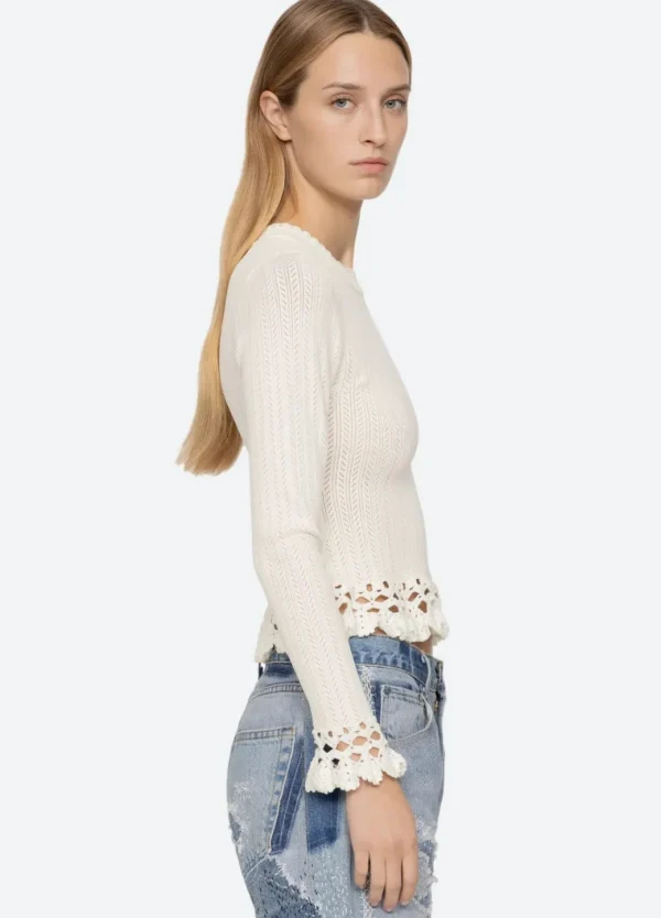 Sea New York Abbie Knit Cream