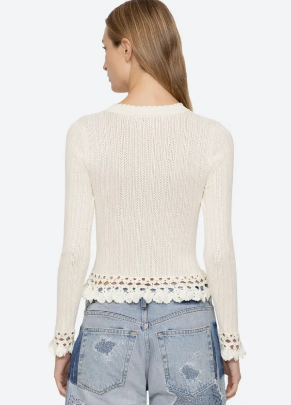 Sea New York Abbie Knit Cream