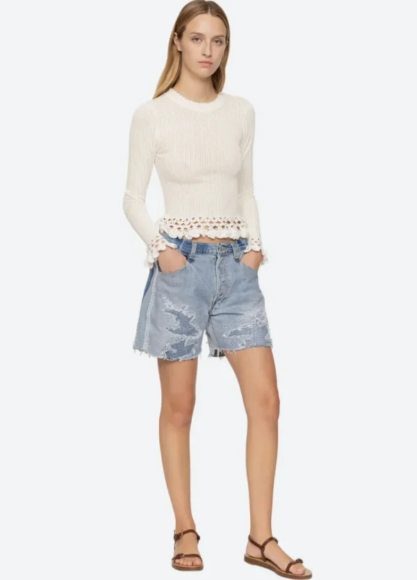 Sea New York Abbie Knit Cream