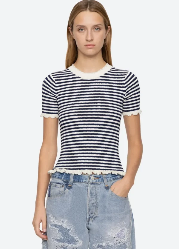 Sea New York Addy Striped Knit Multi
