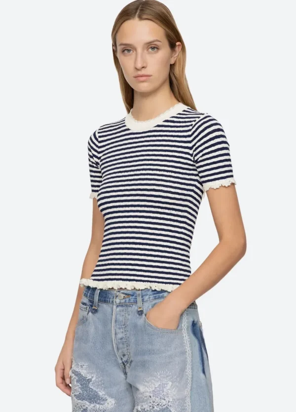 Sea New York Addy Striped Knit Multi