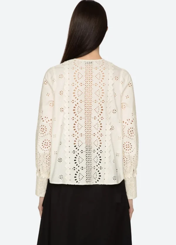 Sea New York Lainey L/S Top Cream