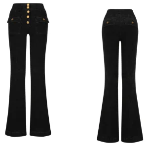 Seafarer Anais Corduroy Black