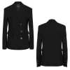 Seafarer Blazer Chantal Crepe di Lana Black
