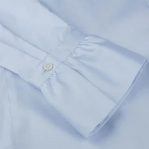 Stenströms Darya Light Blue Frill Blouse