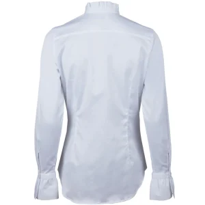Stenströms Darya White Frill Blouse