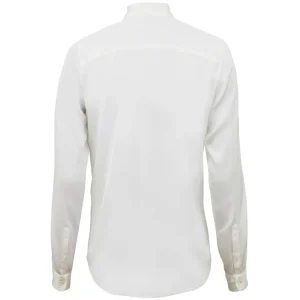 Stenströms Susan Silk Stretch Shirt Off-White