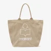 Yenky Logo Tote Bag Beige